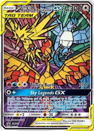Moltres & Zapdos & Articuno GX #SM210